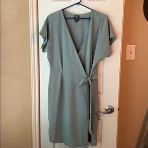 Aqua/teal dress, size L (12/14)